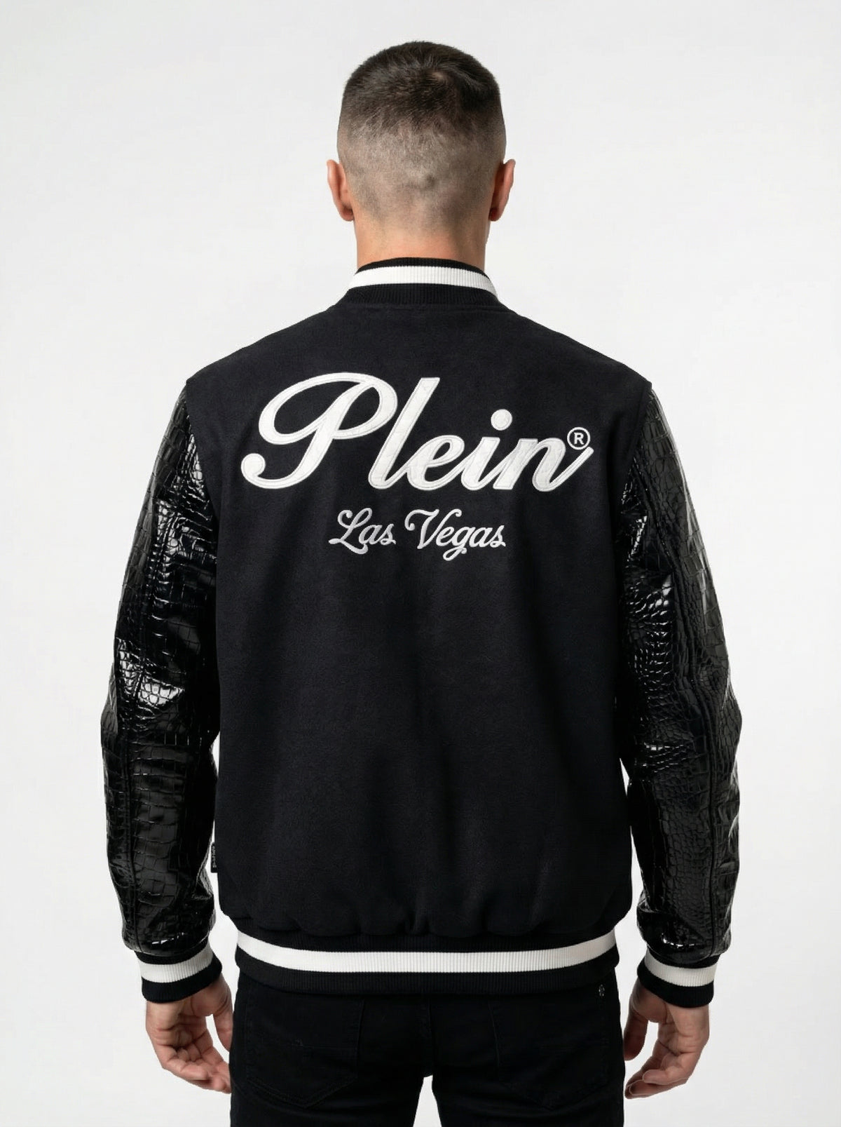 Philipp Plein “Las Vegas” Varsity Jacket