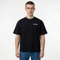 Off-White Minimal Logo Oversized T-Shirt in Black