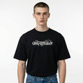 Off-White™ Floral Logo Print T-Shirt in Black