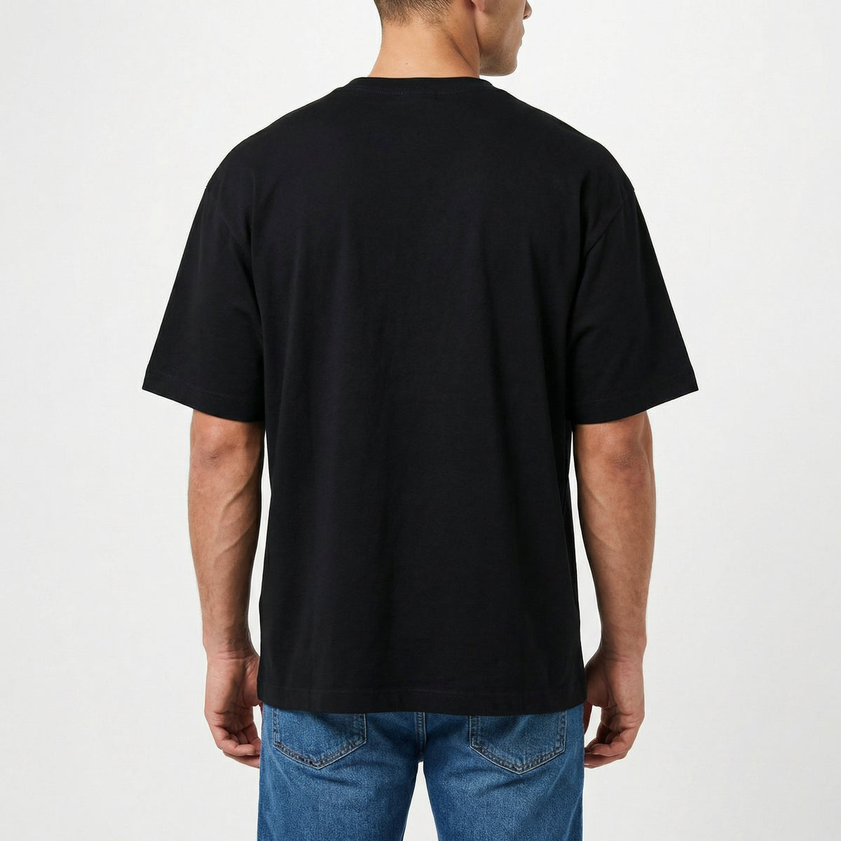Off-White™ Floral Logo Print T-Shirt in Black