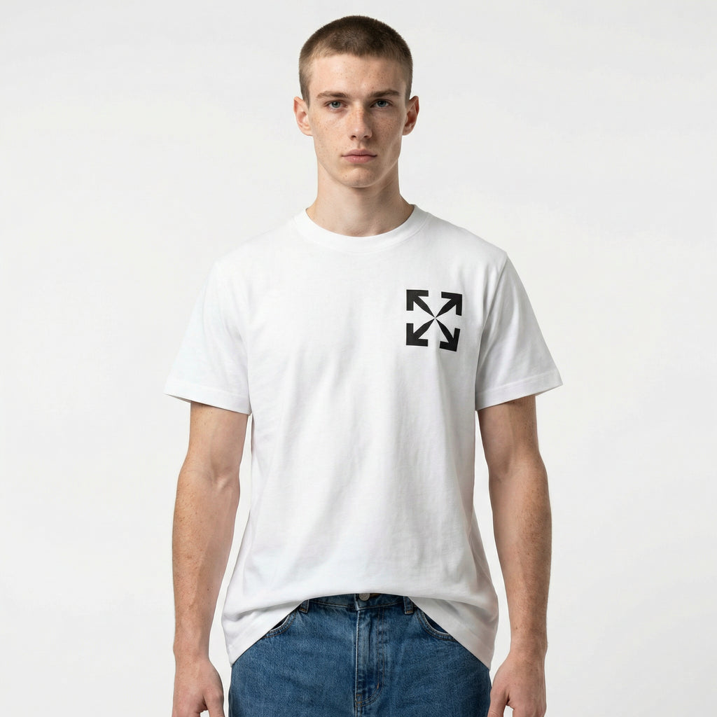 Off-White™ Arrow Logo T-Shirt in White