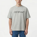 Off-White™ Classic Logo T-Shirt in Grey Marl