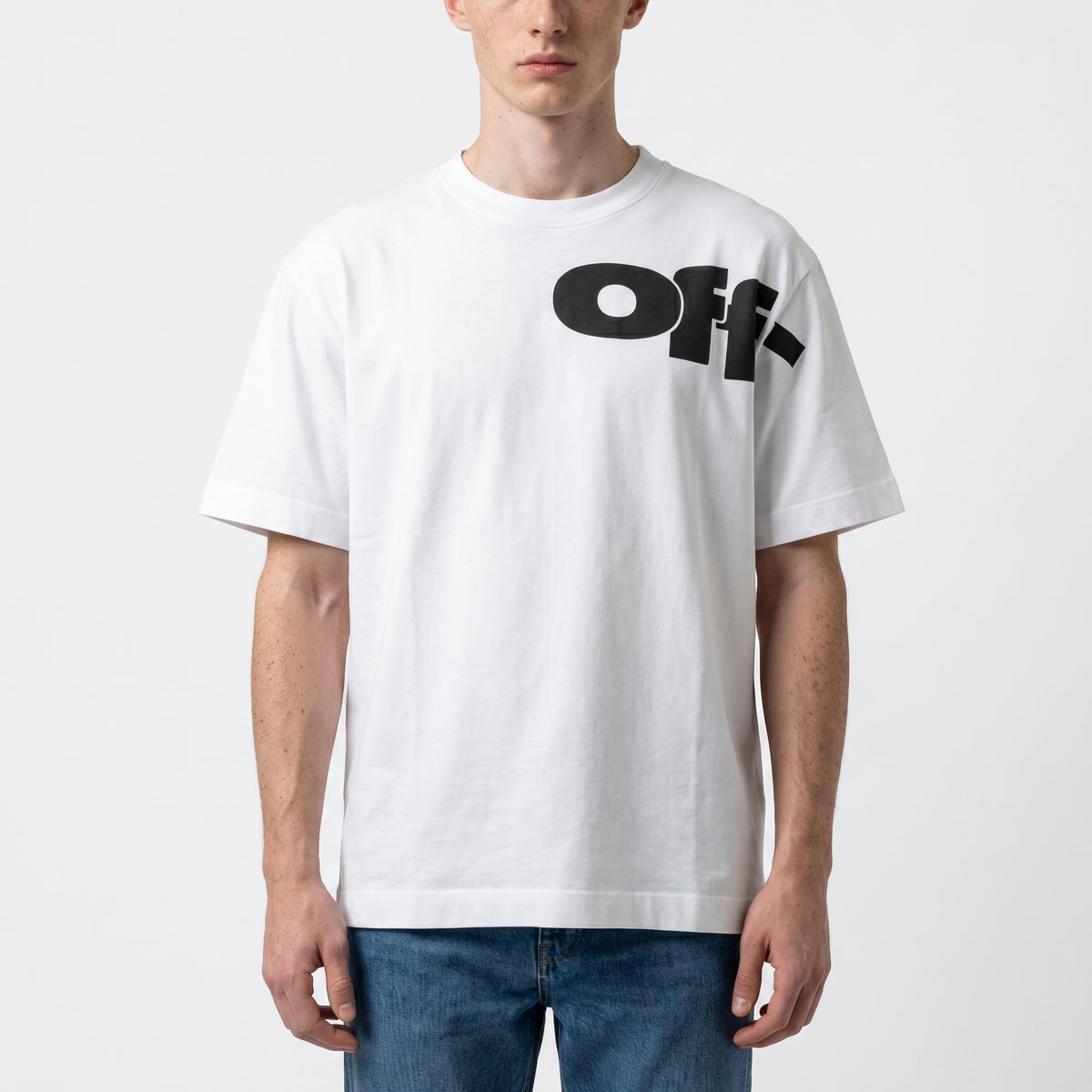 Off-White™ Oversized Logo T-Shirt in White