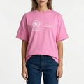 Balenciaga x World Food Programme Logo T-Shirt in Pink