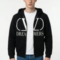 Valentino “Dreamers” Zip-Up Hoodie