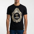 Billionaire “Press For Champagne” Graphic T-Shirt in Black