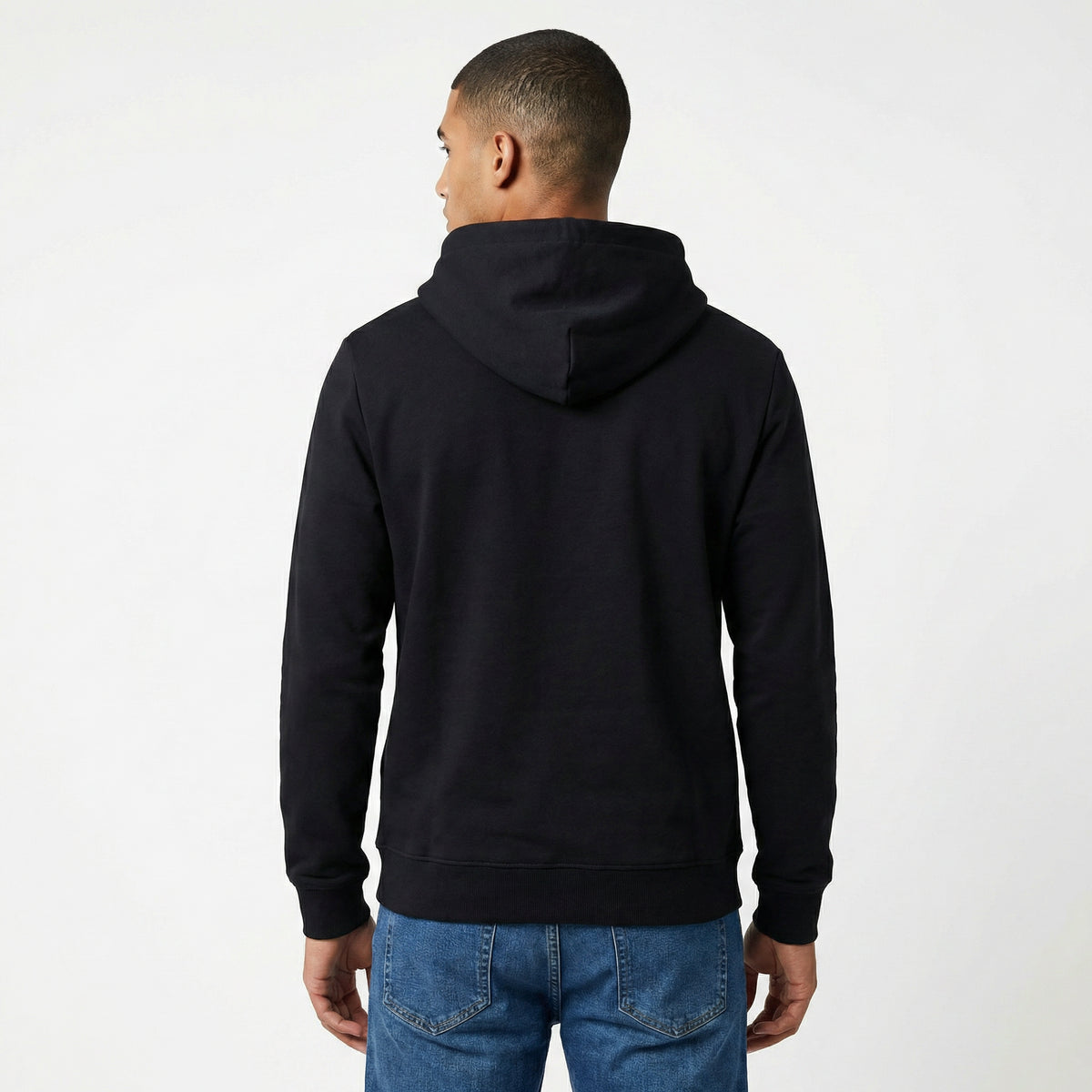 Balmain Paris Logo Hoodie in Black