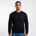Balmain Signature Sweatshirt with Lipstick Kiss Back Print