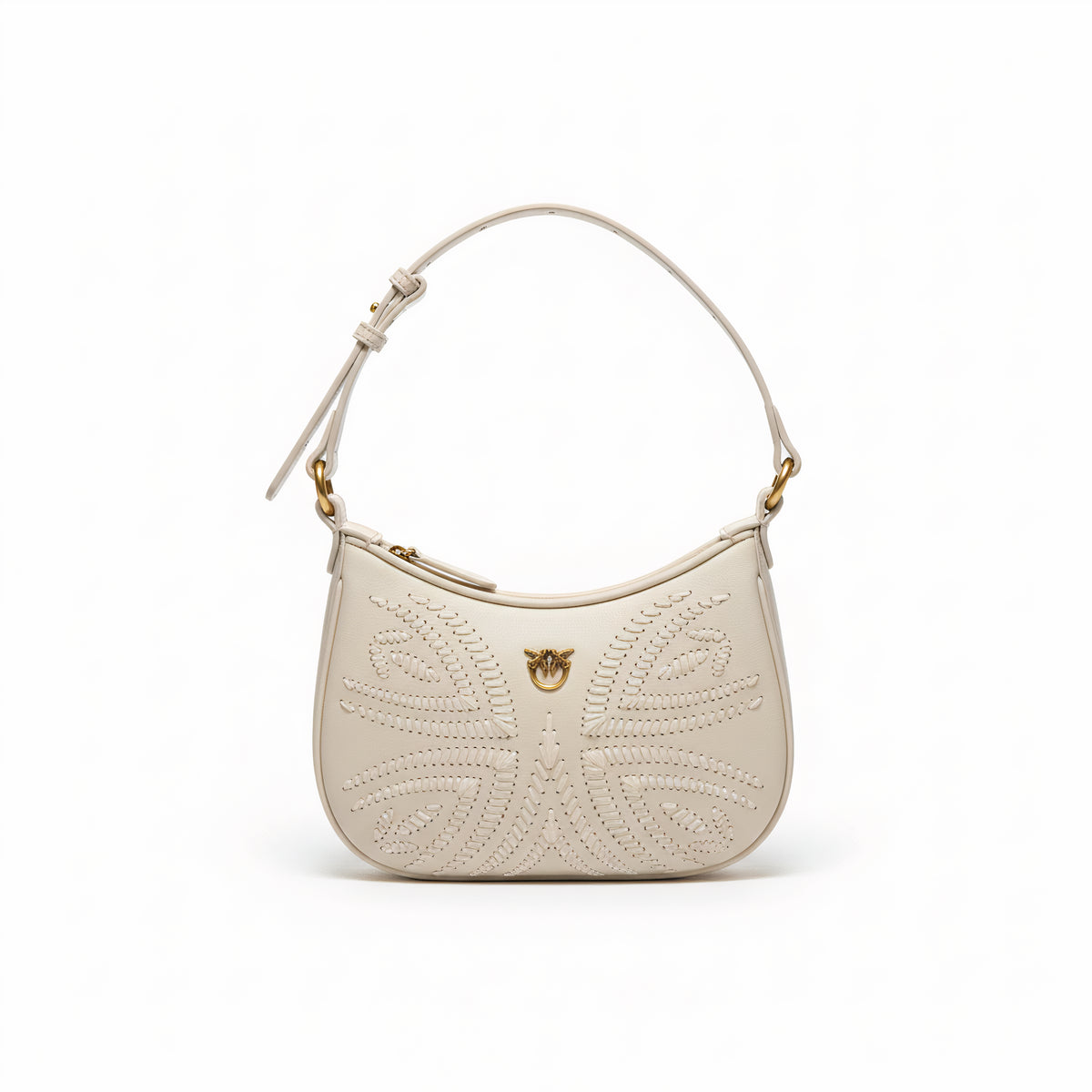 Pinko Butterfly Stitch Shoulder Bag