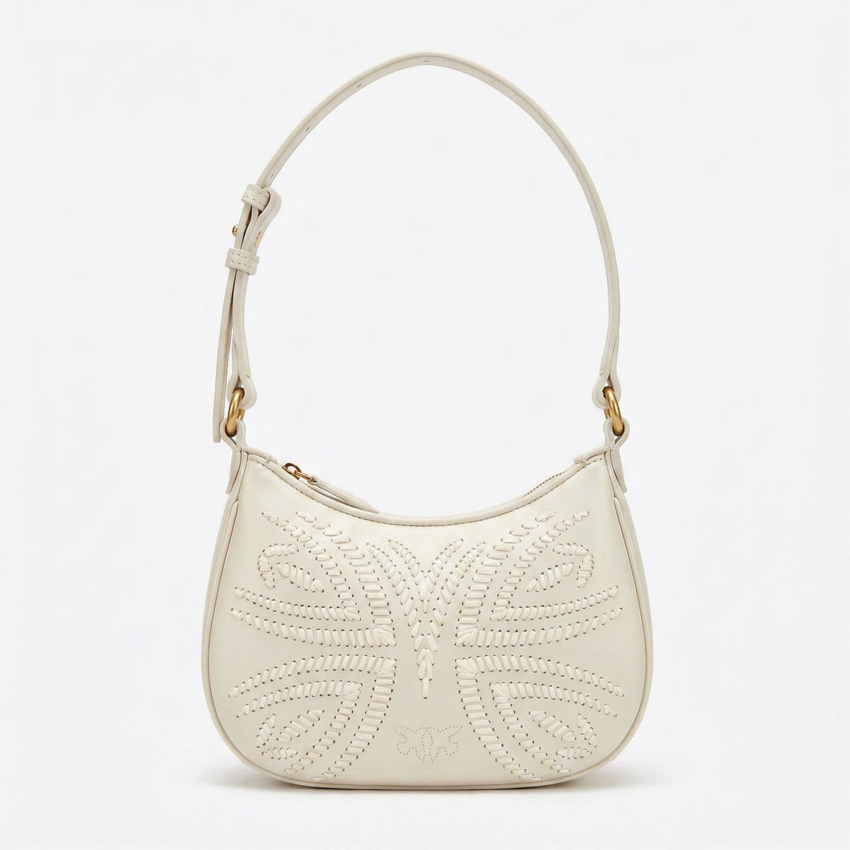 Pinko Butterfly Stitch Shoulder Bag
