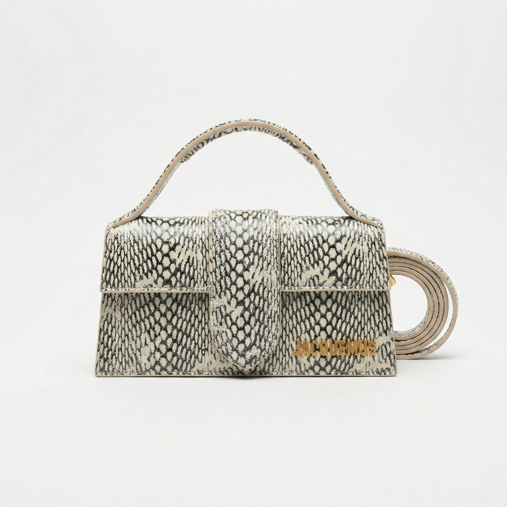 Jacquemus Snake-Effect Handbag
