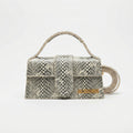 Jacquemus Snake-Effect Handbag