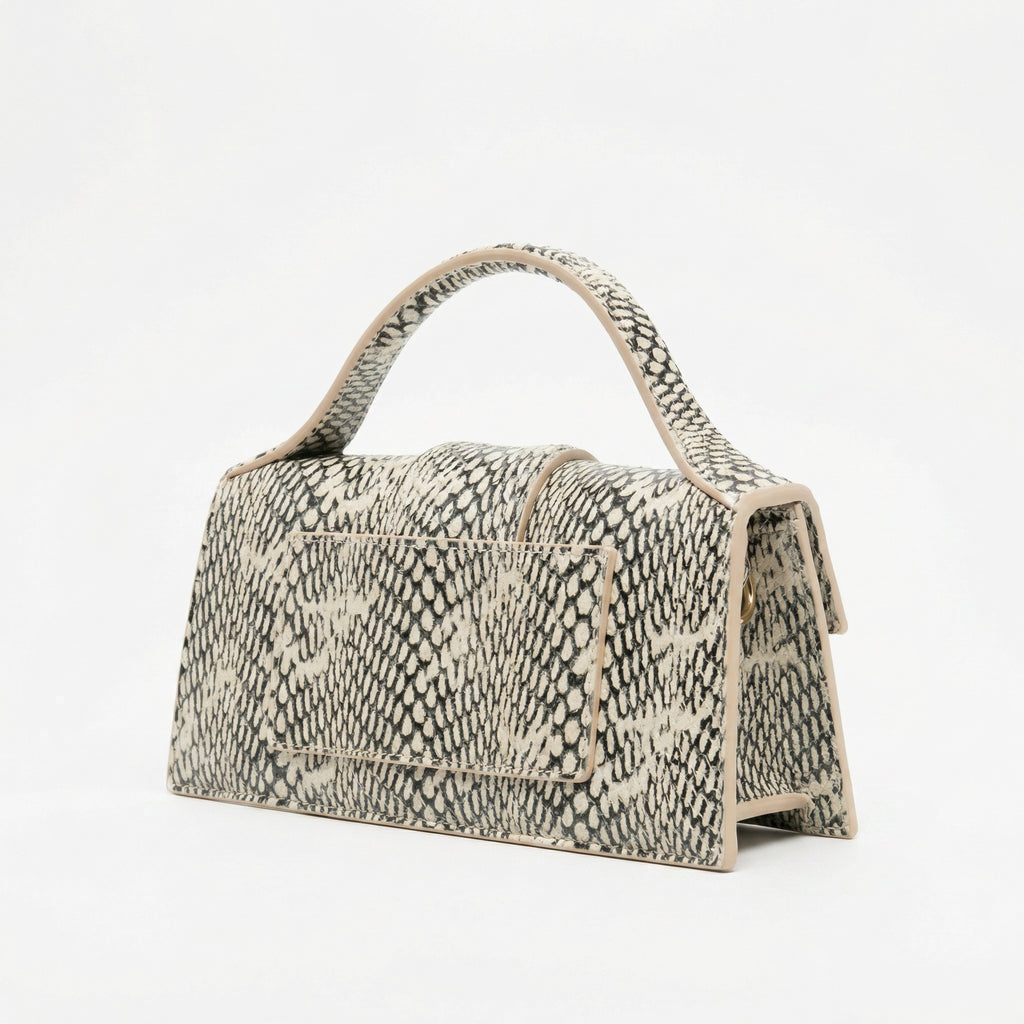 Jacquemus Snake-Effect Handbag