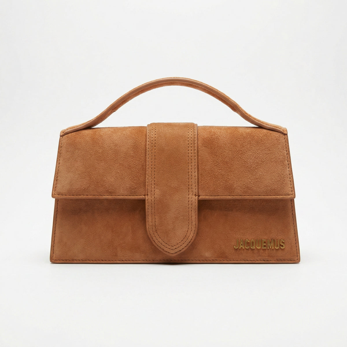 Jacquemus Suede Top Handle Bag