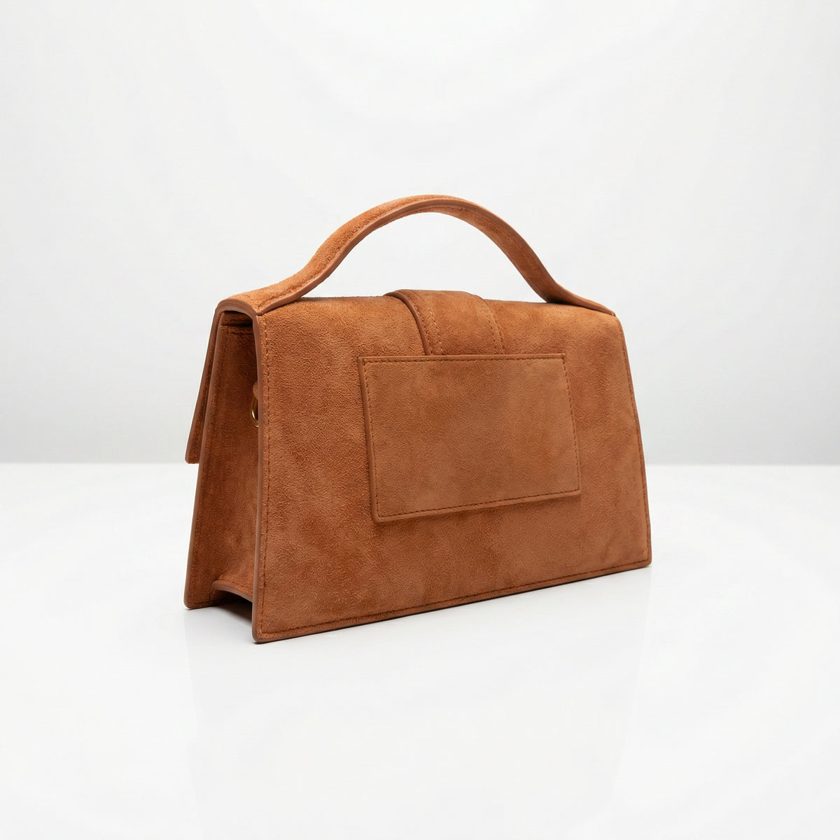 Jacquemus Suede Top Handle Bag