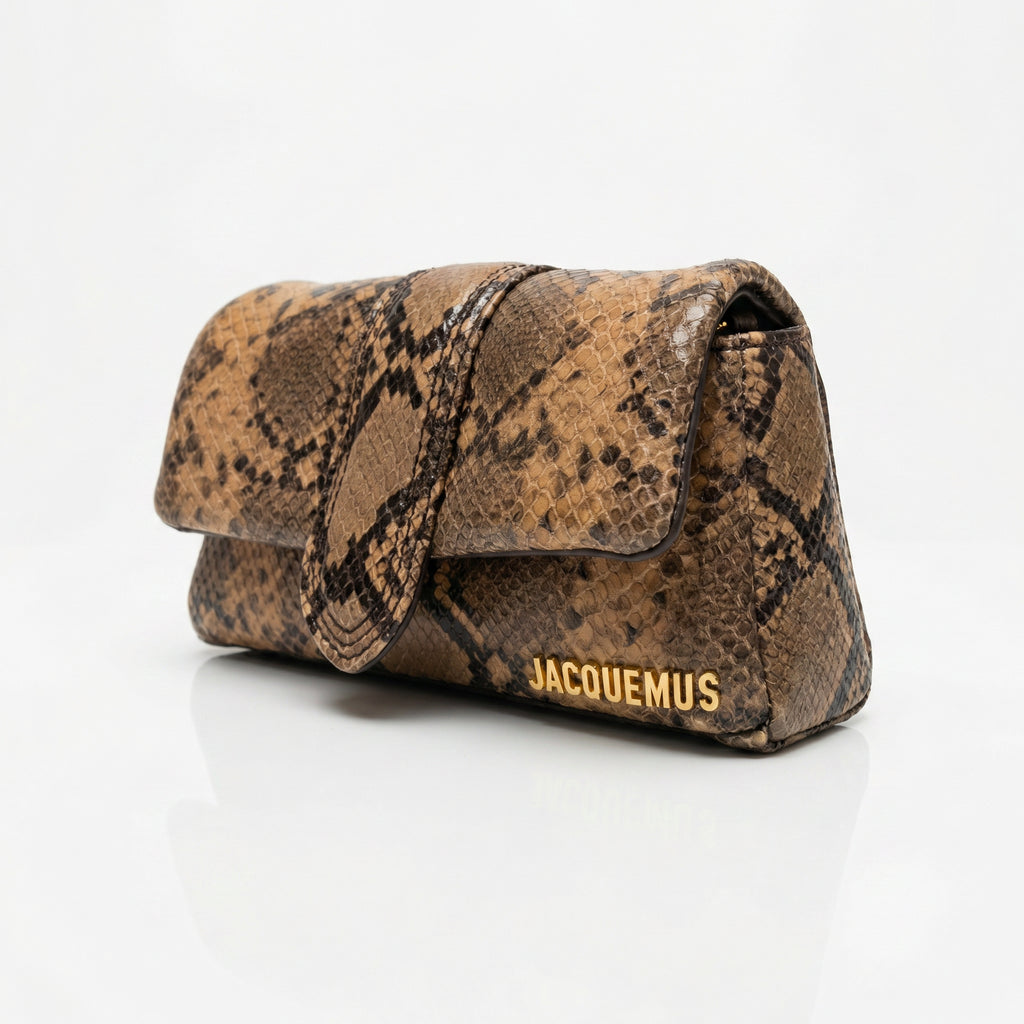 Jacquemus Python-Effect Bag