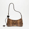 Jacquemus Python-Effect Shoulder Bag