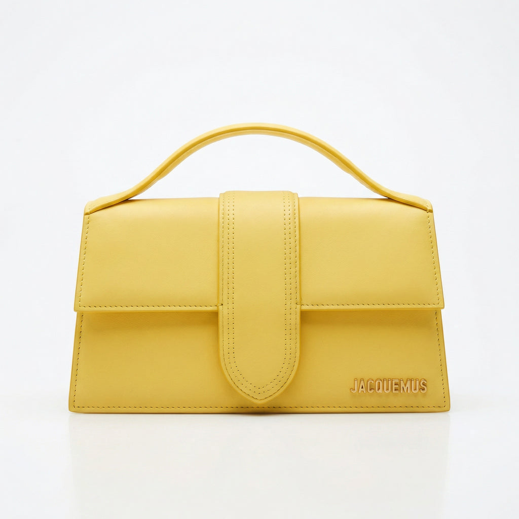 Jacquemus Yellow Top Handle Bag