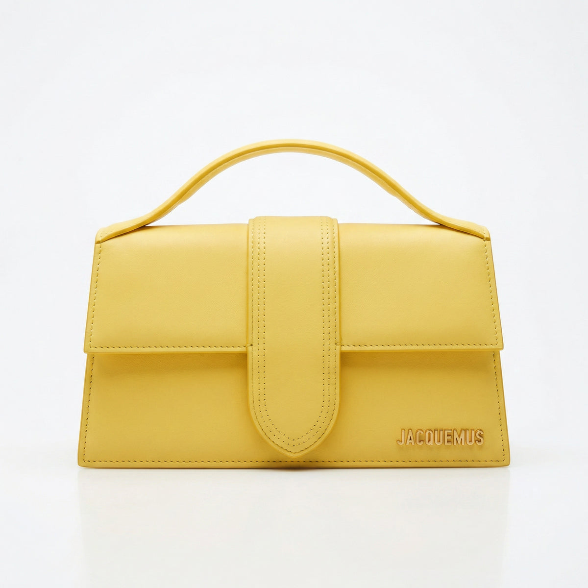 Jacquemus Yellow Top Handle Bag