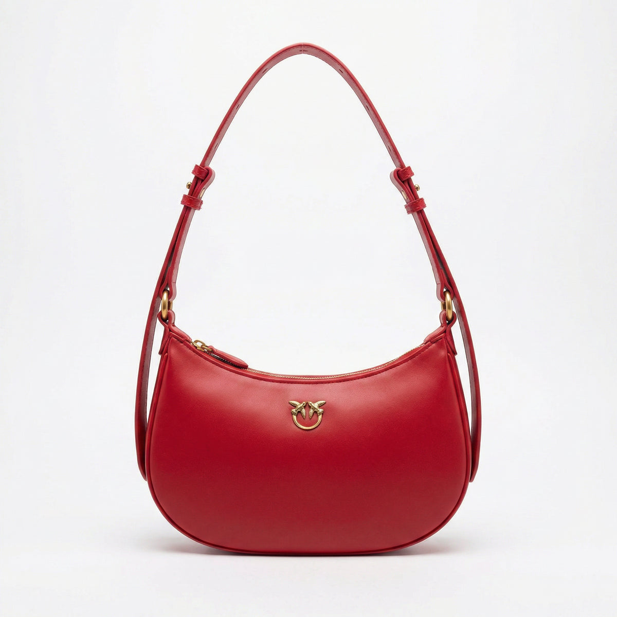 Pinko Love Birds Red Shoulder Bag