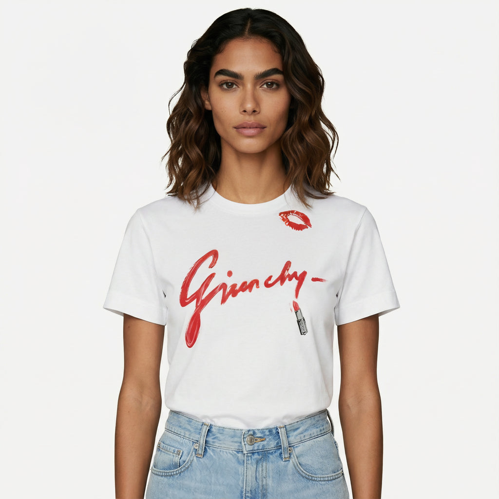 Givenchy Lipstick Graphic T-Shirt